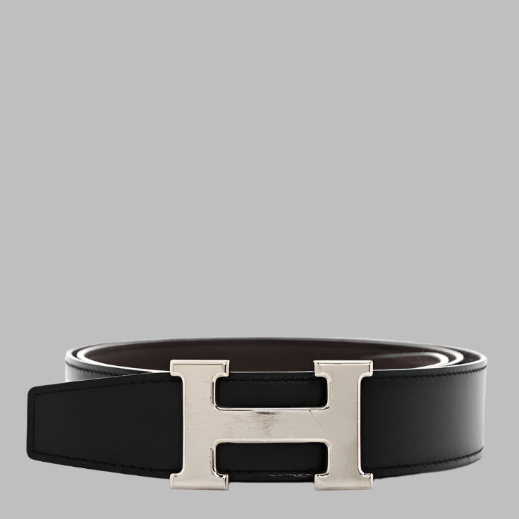 HERMES BELT SILVER