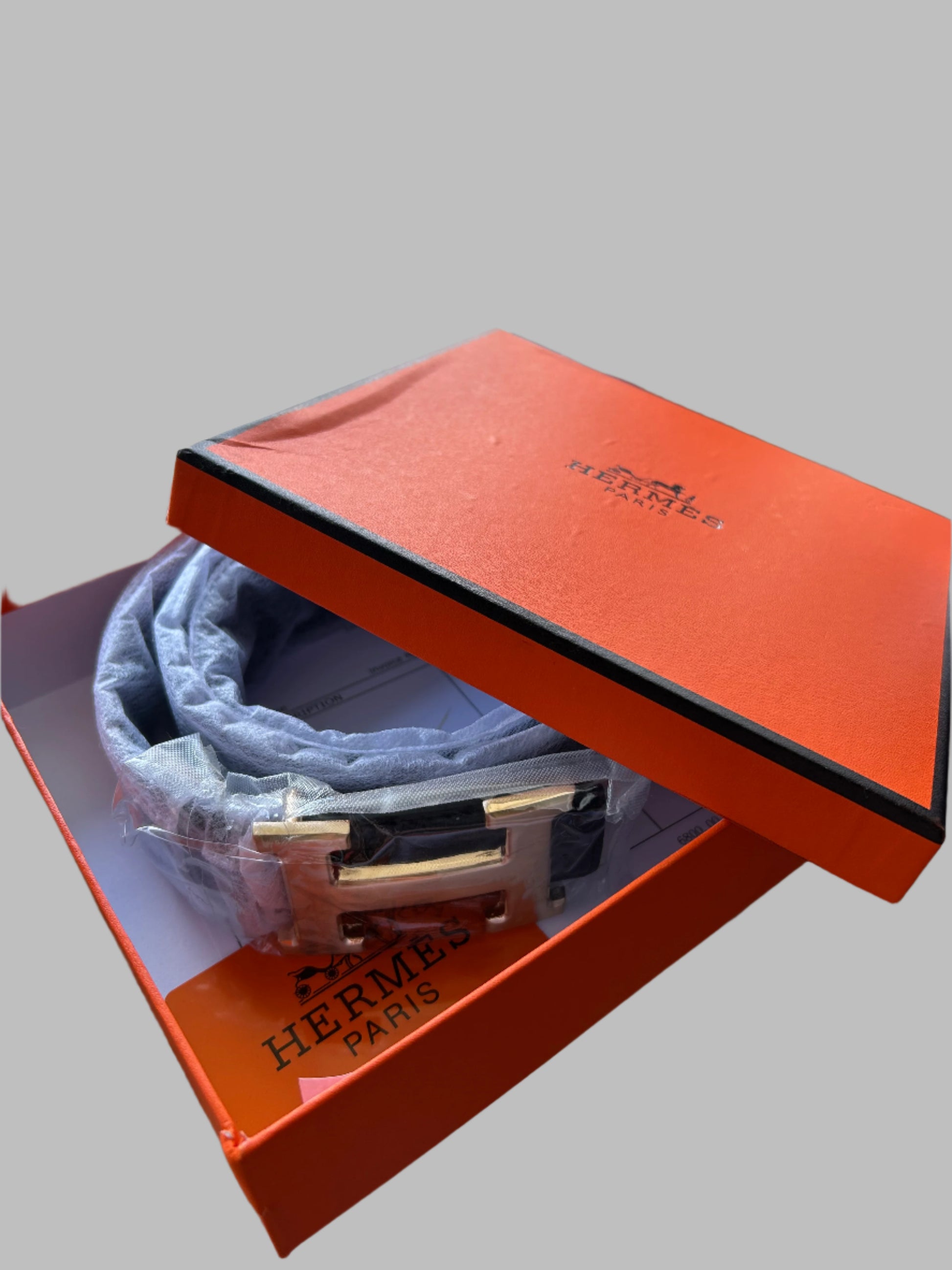 HERMES BELT GOLD